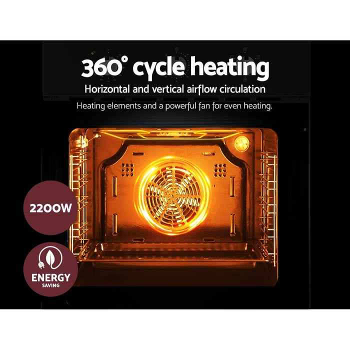 Electric Built in Wall Oven 60cm Convection Grill Ovens