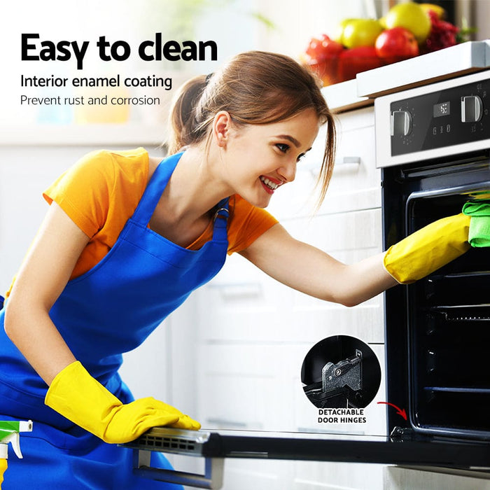 Electric Built In Wall Oven 80l Convection Grill Ovens