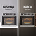 Electric Built In Wall Oven 80l Convection Grill Ovens