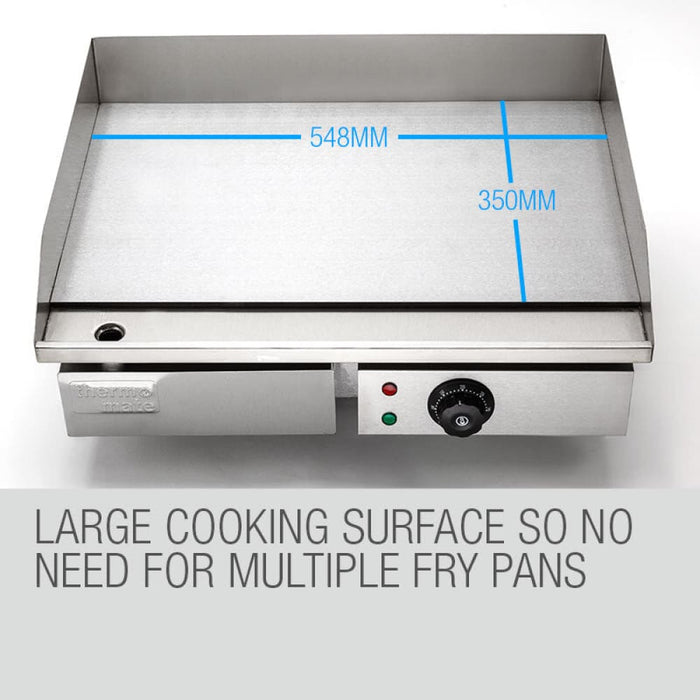 Electric Griddle Grill Bbq Hot Plate Commercial Stainless