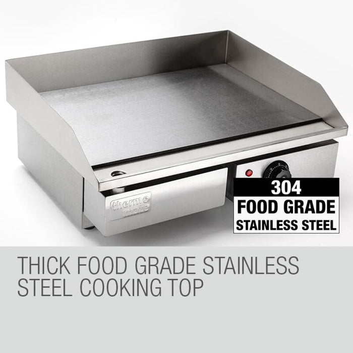 Electric Griddle Grill Bbq Hot Plate Commercial Stainless