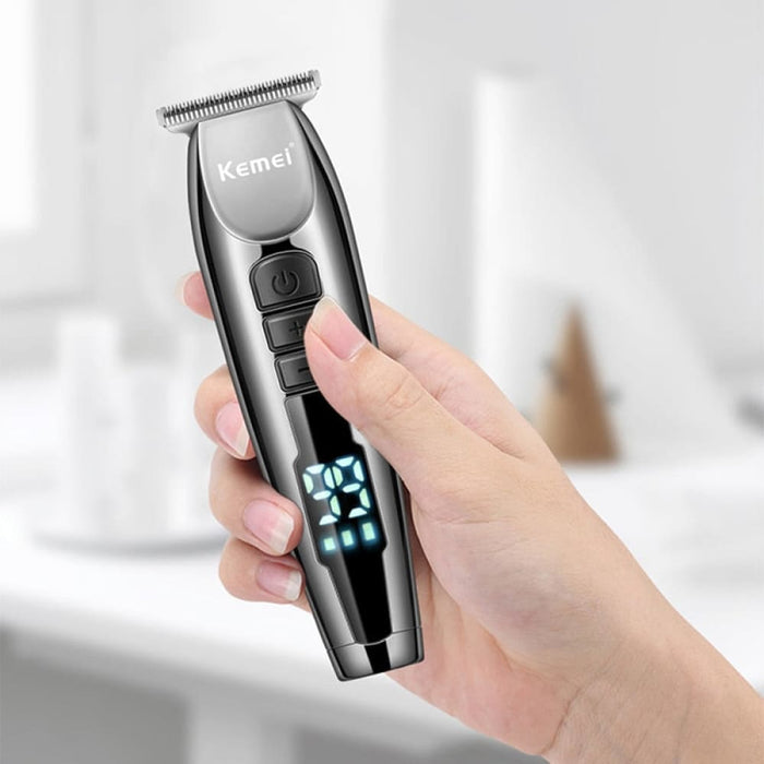Lcd Electric Hair Clipper Professional Shaver Beard Barber