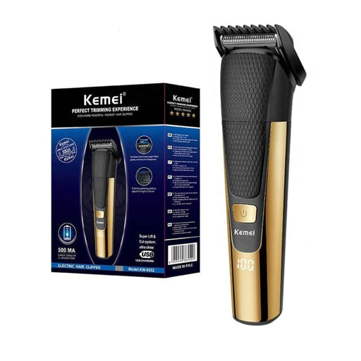 Electric Hair Clippers Men Quiet Led Display Cordless Usb