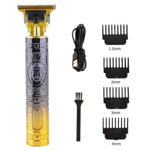 Electric Haircutter For Men Golden Buddha Usb Hair Clipper