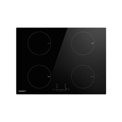 Electric Induction Cooktop 70cm Ceramic 4 Zones Stove Cook
