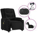 Electric Massage Recliner Chair Black Fabric Txblnab