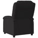 Electric Massage Recliner Chair Black Fabric Txbpaxl