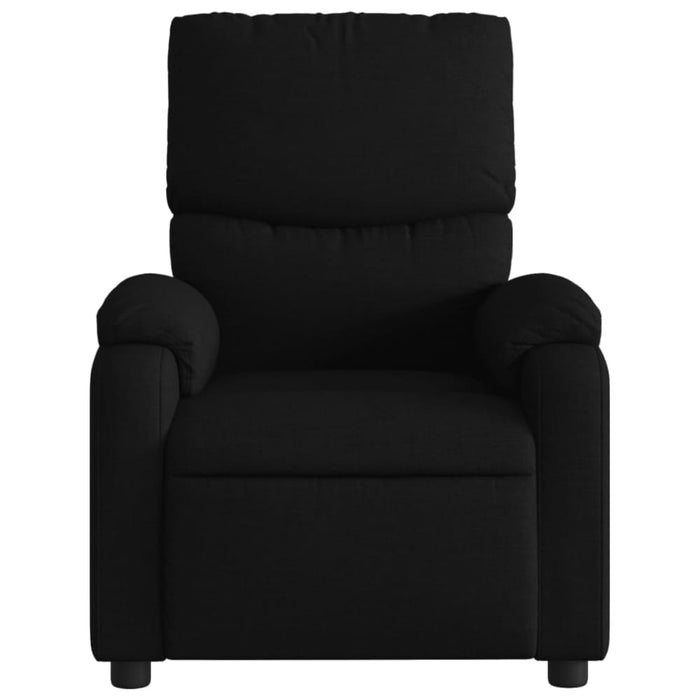 Electric Massage Recliner Chair Black Fabric Txbplka