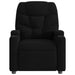 Electric Massage Recliner Chair Black Fabric Txbplxx
