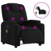 Electric Massage Recliner Chair Black Fabric Txbppxx