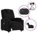Electric Massage Recliner Chair Black Fabric Txbppxx