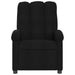 Electric Massage Recliner Chair Black Fabric Txbptka