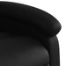 Electric Massage Recliner Chair Black Faux Leather Txbpapt