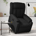 Electric Massage Recliner Chair Black Faux Leather Txbpill
