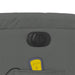 Electric Massage Recliner Chair Dark Grey Fabric Txbpinp