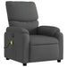 Electric Massage Recliner Chair Dark Grey Fabric Txbplkt