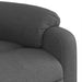 Electric Massage Recliner Chair Dark Grey Fabric Txbplkt