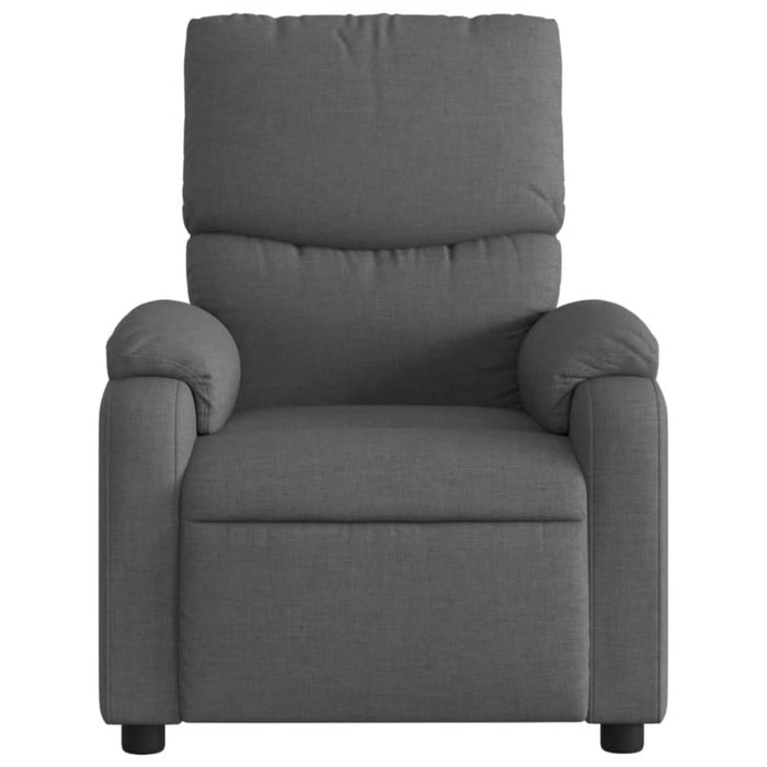 Electric Massage Recliner Chair Dark Grey Fabric Txbplkt
