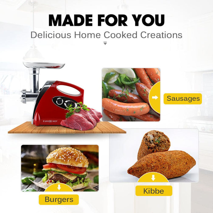 Electric Meat Grinder Sausage Maker Filler Mincer Stuffer