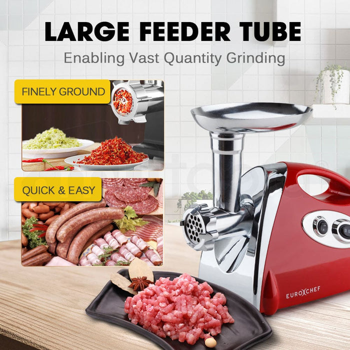 Electric Meat Grinder Sausage Maker Filler Mincer Stuffer