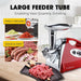 Electric Meat Grinder Sausage Maker Filler Mincer Stuffer