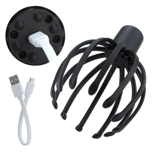 Electric Octopus Scalp Massager For Stress Relief And Hair