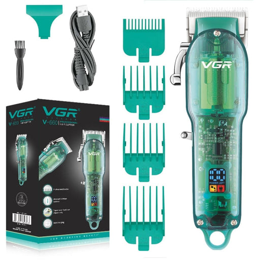 Electric Rechargeable Adjustable Cordless Hair Trimmer