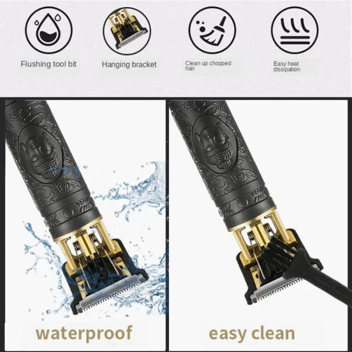 Electric Usb Rechargeable Clipper Haircut Razor for Men