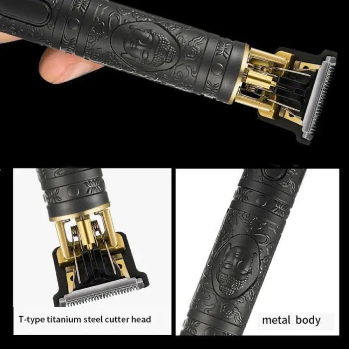 Electric Usb Rechargeable Clipper Haircut Razor for Men