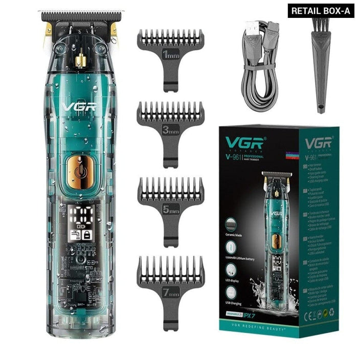 Electric Rechargeable Cordless Adjustable Professional Hair