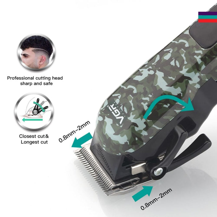 Electric Rechargeable Cordless Hair Clipper For Men