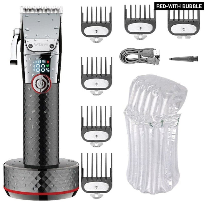 Electric Rechargeable Cordless Washable Beard Hair Trimmer