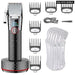 Electric Rechargeable Cordless Washable Beard Hair Trimmer