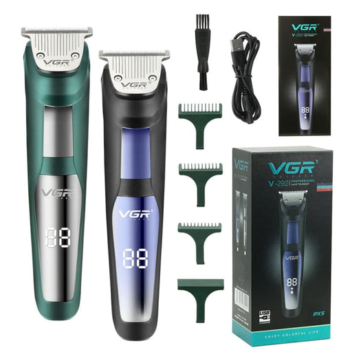 Electric Rechargeable Led Hair Cutting Trimmer for Men