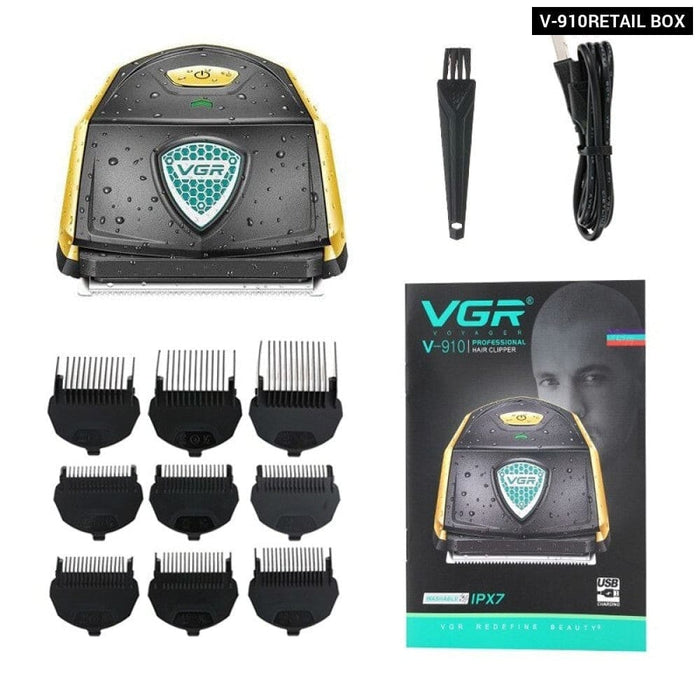 Wet Dry Electric Rechargeable Washable Beard & Hair Trimmer