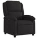 Electric Recliner Chair Black Fabric Txbpaxx