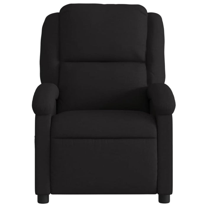 Electric Recliner Chair Black Fabric Txbpaxx