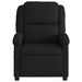 Electric Recliner Chair Black Fabric Txbpaxx