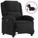 Electric Recliner Chair Black Fabric Txbpaxx