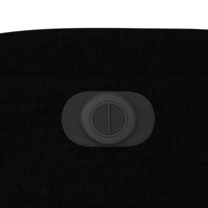 Electric Recliner Chair Black Fabric Txbplon