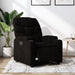 Electric Recliner Chair Black Fabric Txbplon