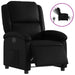 Electric Recliner Chair Black Faux Leather Txbpapb