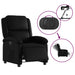 Electric Recliner Chair Black Faux Leather Txbpapb