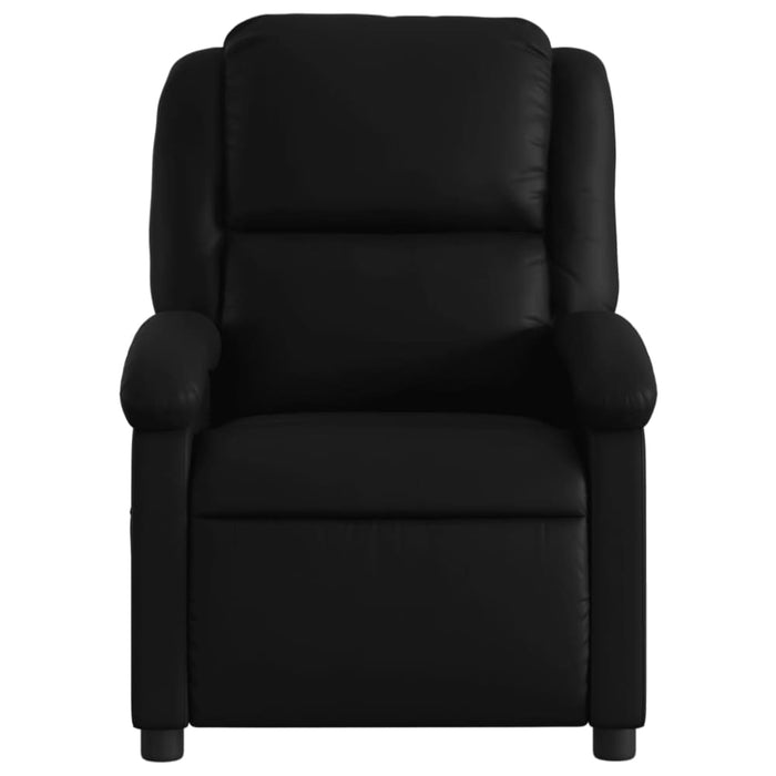 Electric Recliner Chair Black Faux Leather Txbpapb