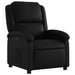 Electric Recliner Chair Black Faux Leather Txbpapb