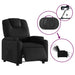 Electric Recliner Chair Black Faux Leather Txbppal