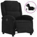 Electric Recliner Chair Black Velvet Txbpaki