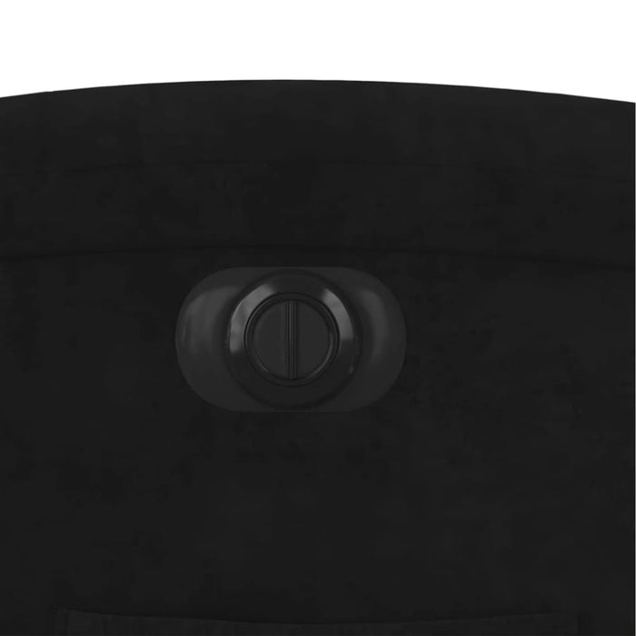 Electric Recliner Chair Black Velvet Txbpaki