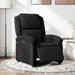 Electric Recliner Chair Black Velvet Txbpaki