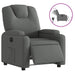 Electric Recliner Chair Dark Grey Fabric Txbppoi